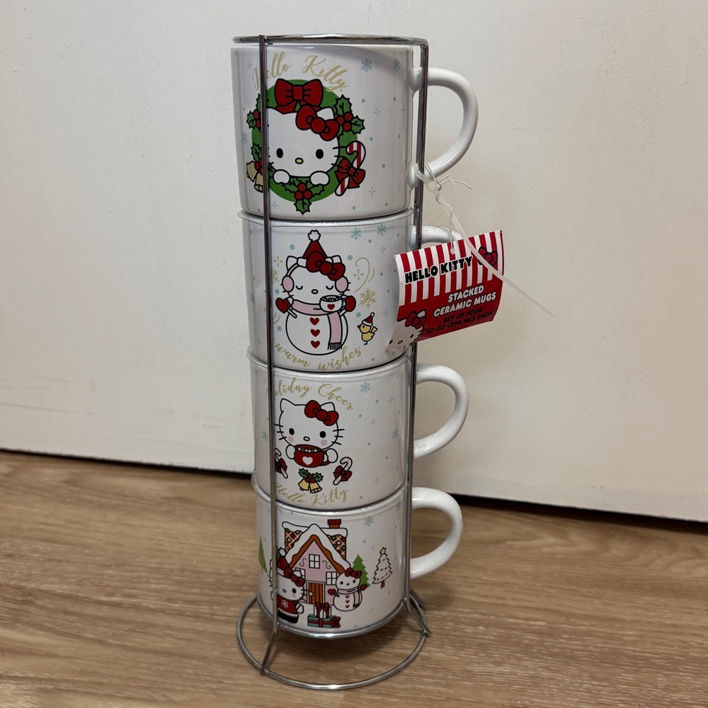 Hello Kitty Christmas Mug Set